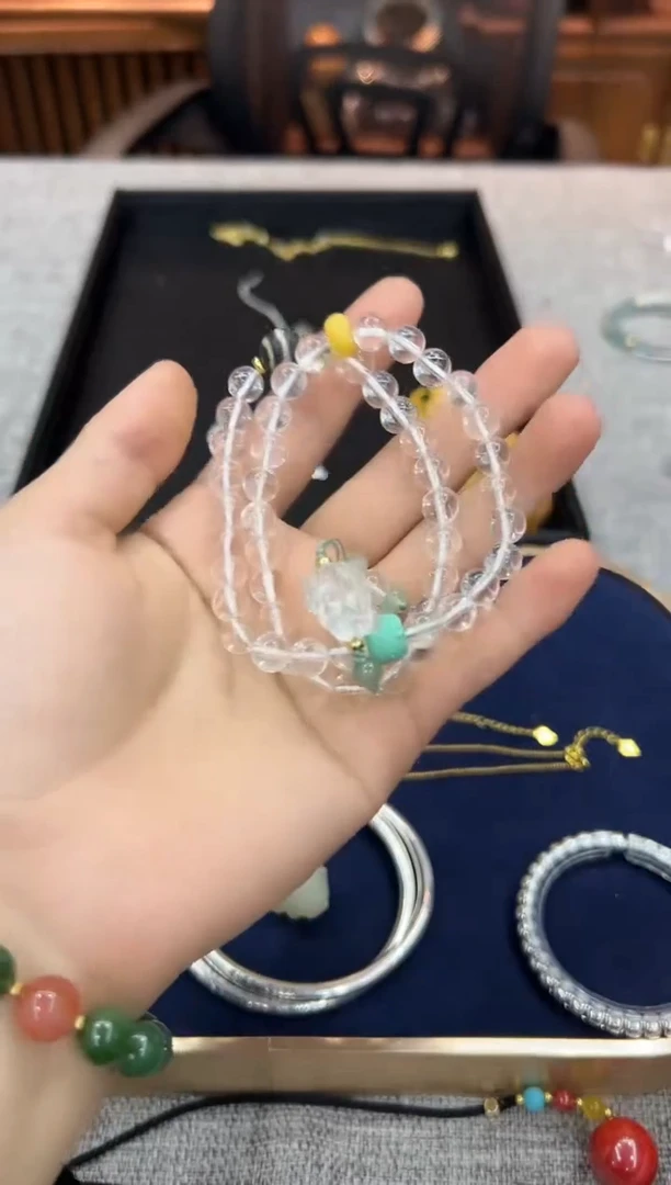 【闪购商品】水晶手链未镶嵌水晶手持-521662