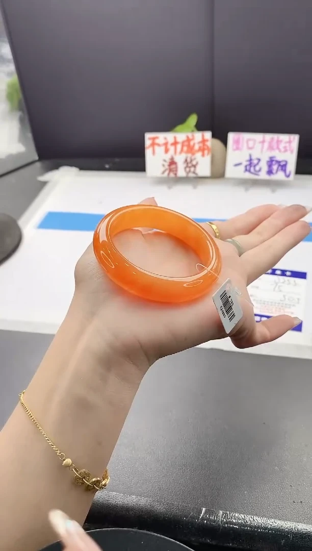 未镶嵌手镯石英质玉j253-HHB50+
