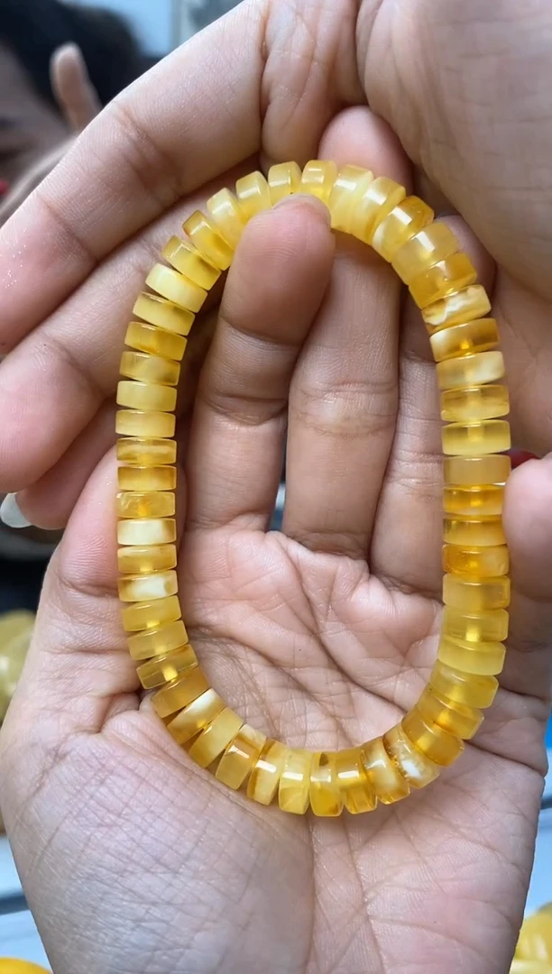 【闪购商品】琥珀裸石未镶嵌天然琥珀蜜蜡手串