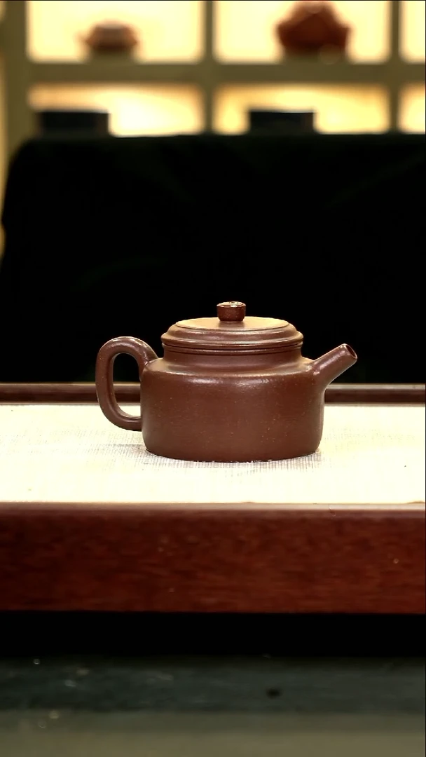 茶壶紫砂ZKF紫玉金砂德钟230