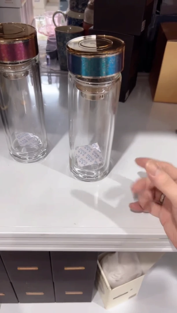 禾器沁岚保温杯蓝金