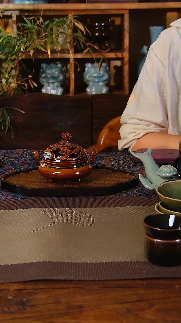 瓷片清**器原矿汝瓷福利单杯