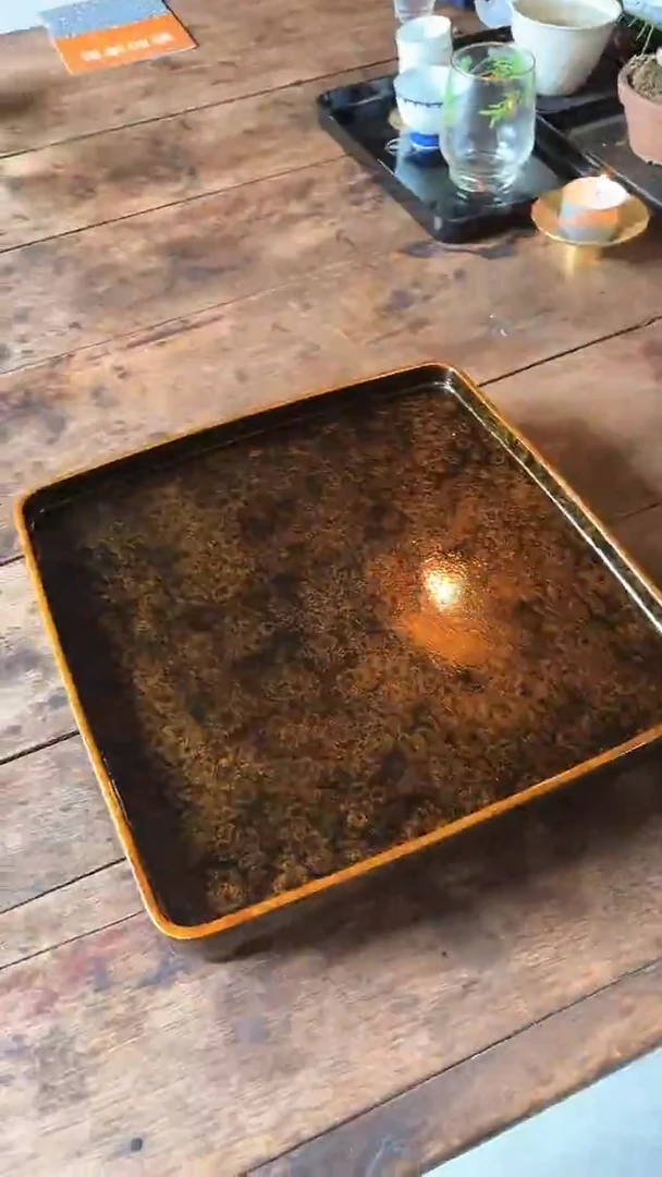 27.菠萝漆茶台24*24*4.5