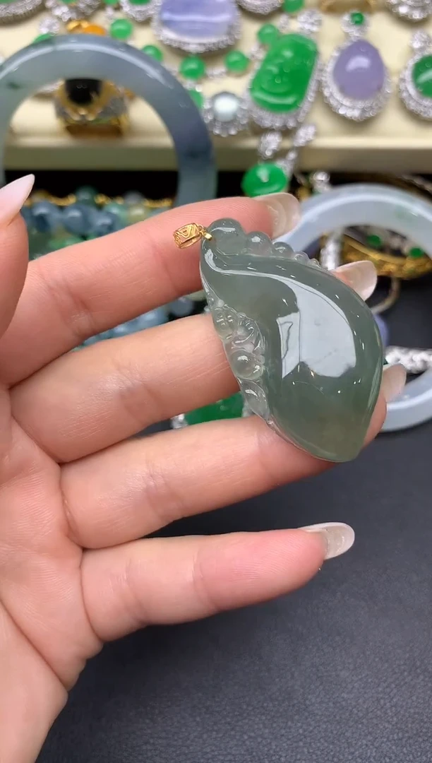 翡翠未镶嵌颈饰32-七夕珠宝季