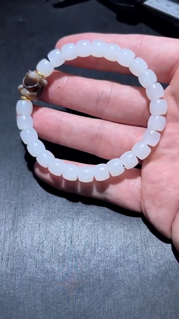 未镶嵌手串和田玉JL251218-12