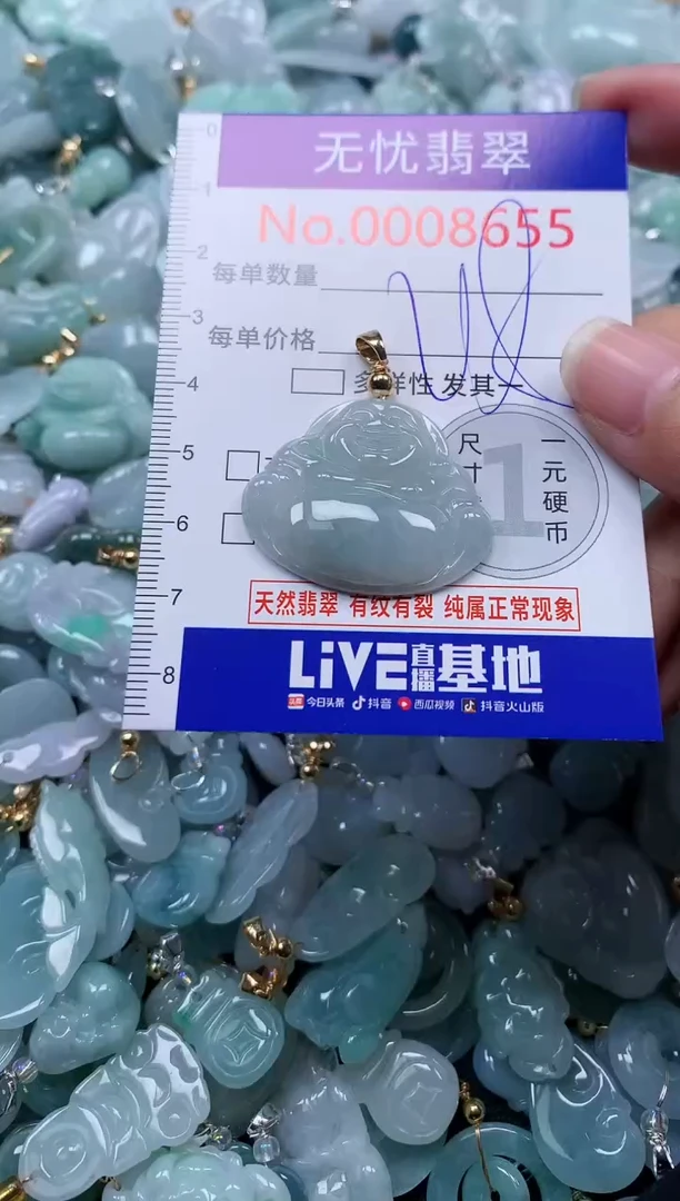 颈饰未镶嵌翡翠8655