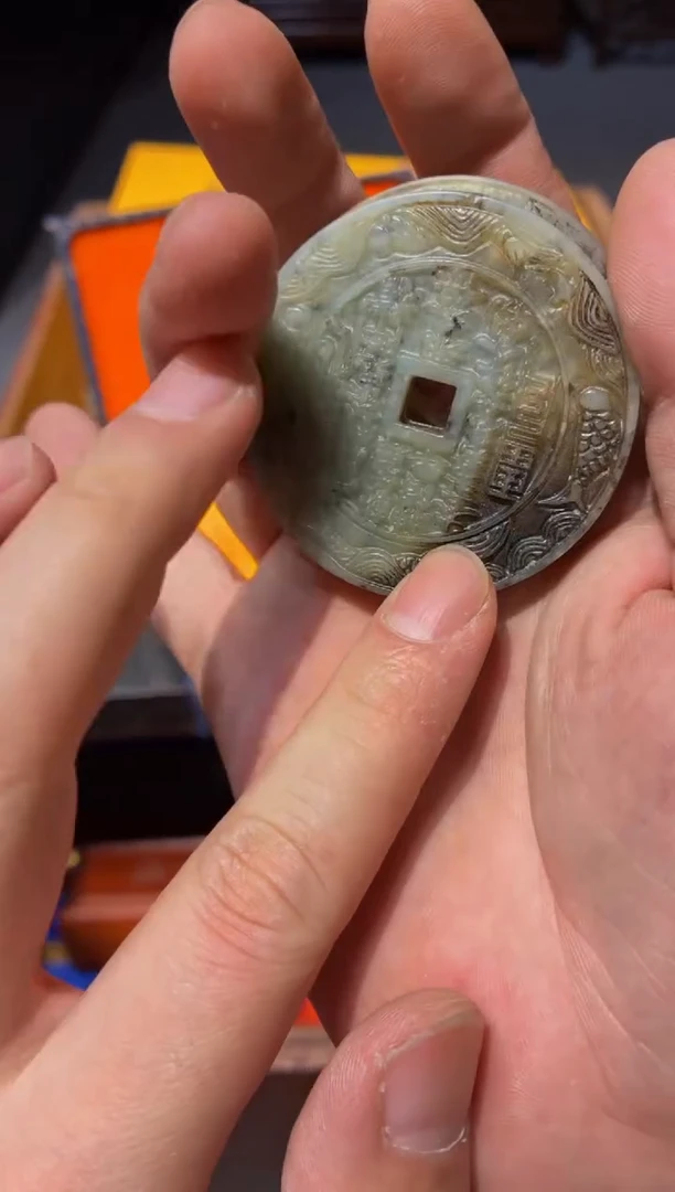 和田玉未镶嵌挂件慧心甄选直播推荐