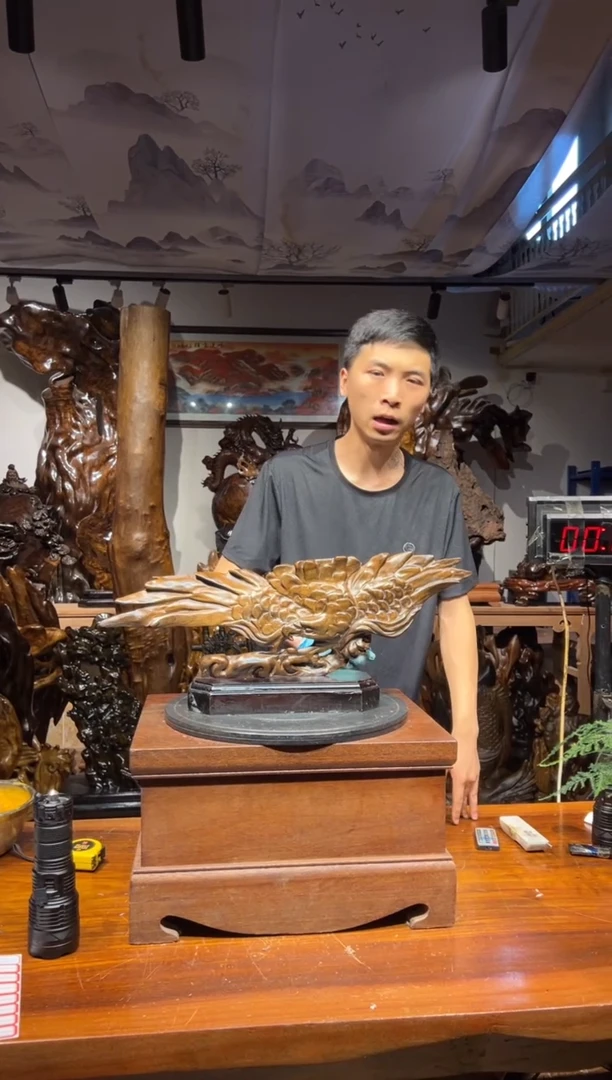 乌木类∴木质文玩摆件作品