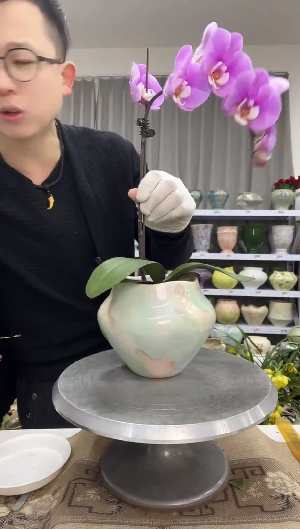 【微瑕 开裂】【12.28】花盆链接  高：14  口：11