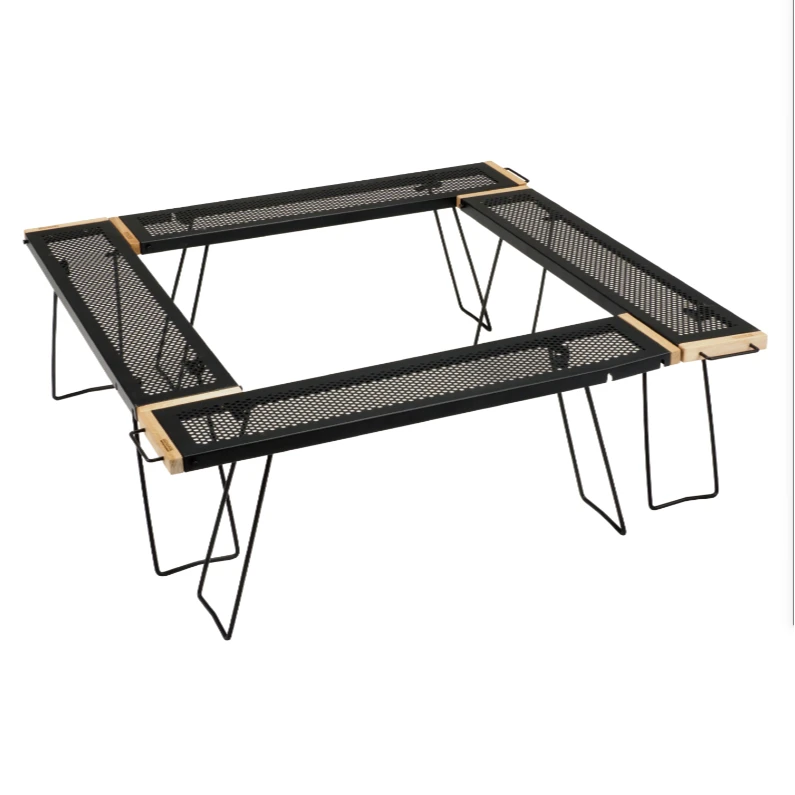 Bundok户外围炉桌焚火桌露营边桌便携折叠烧烤桌组合围桌围炉煮茶