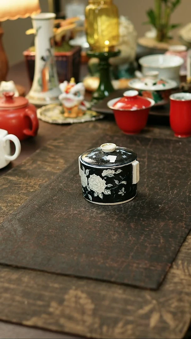 景德镇陶瓷杯碗柴烧多人