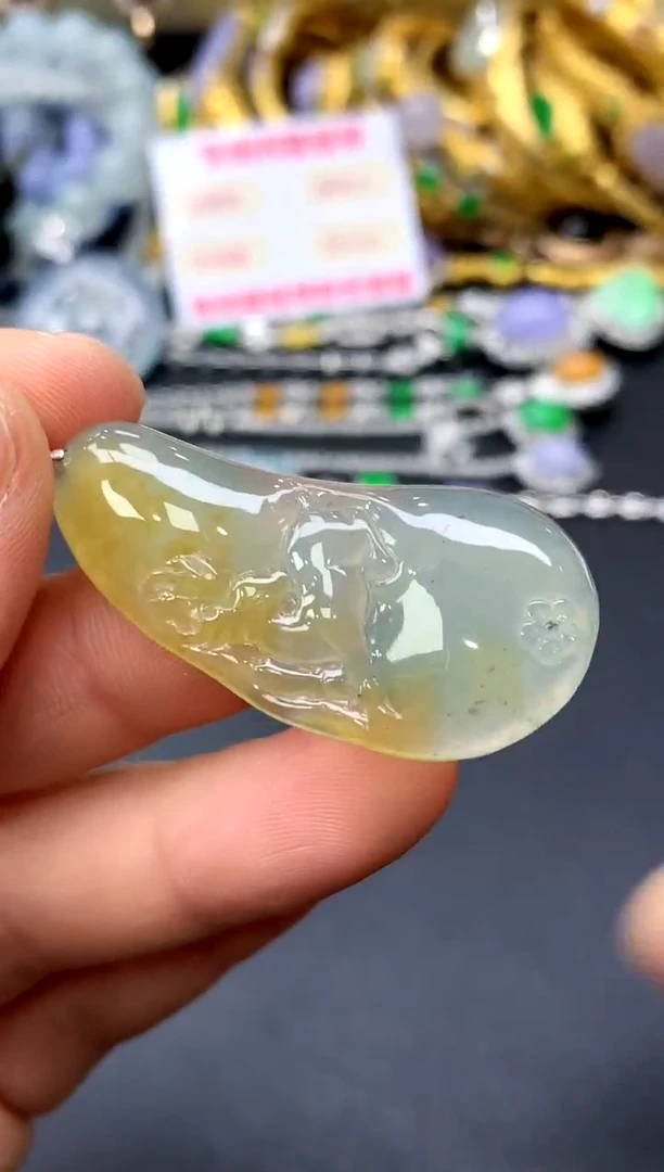 颈饰未镶嵌翡翠47-中国好珍宝