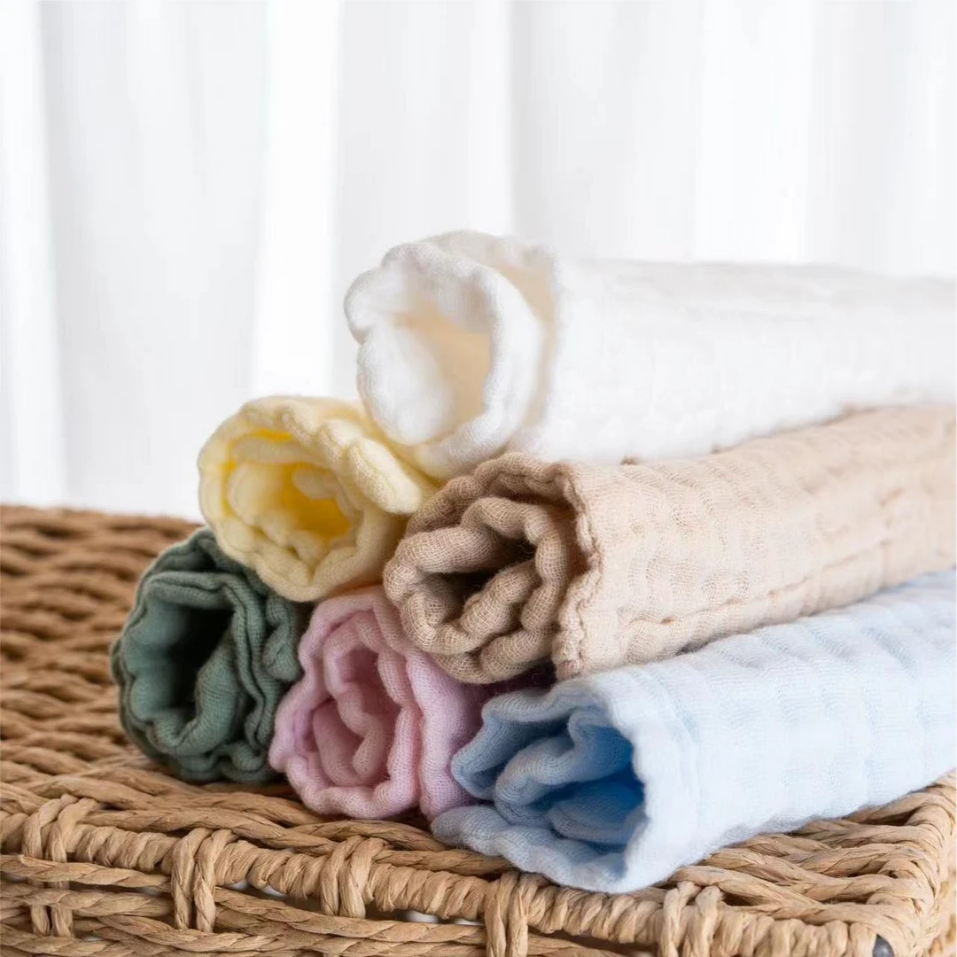 雅赞（棉花糖方巾）纯棉 婴儿 柔软 新生儿 吸水