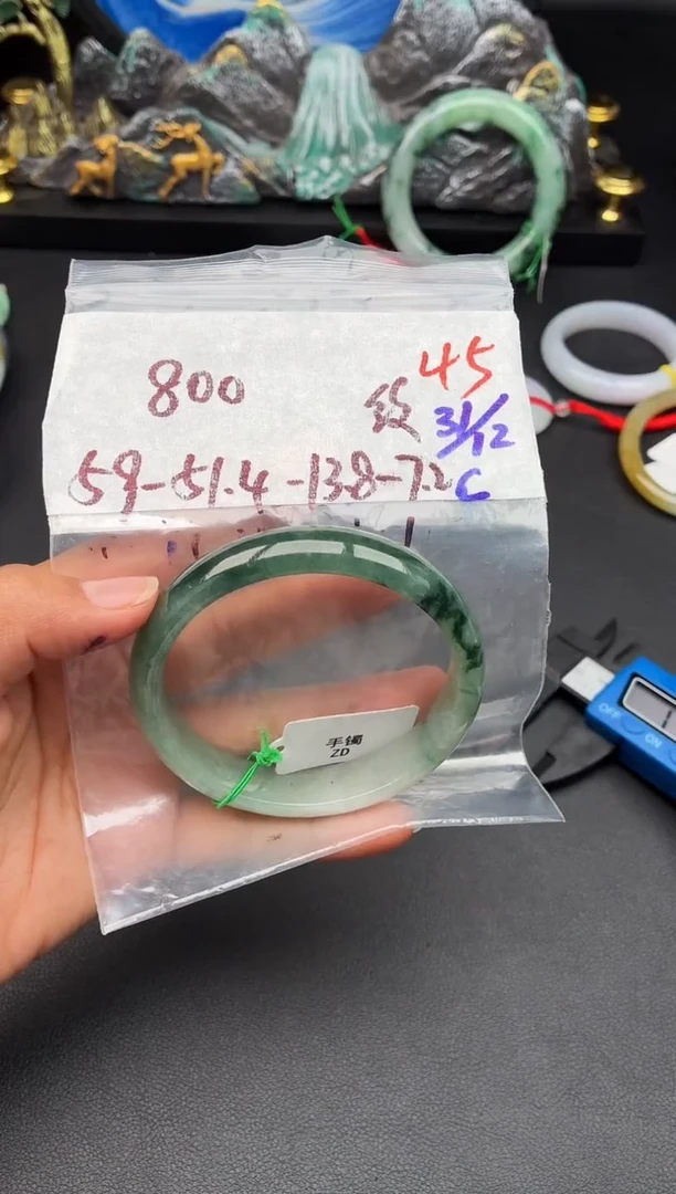 未镶嵌定制翡翠毛货需精细抛光多样性发1件/45