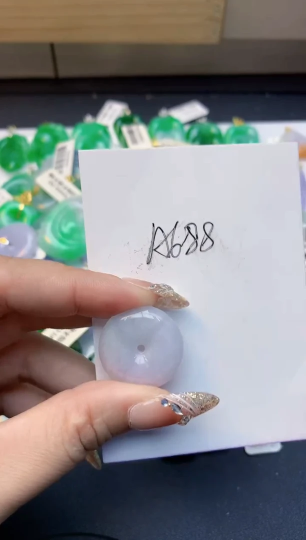 颈饰未镶嵌翡翠天然A货缅甸翡翠百元以上9元证书费自理