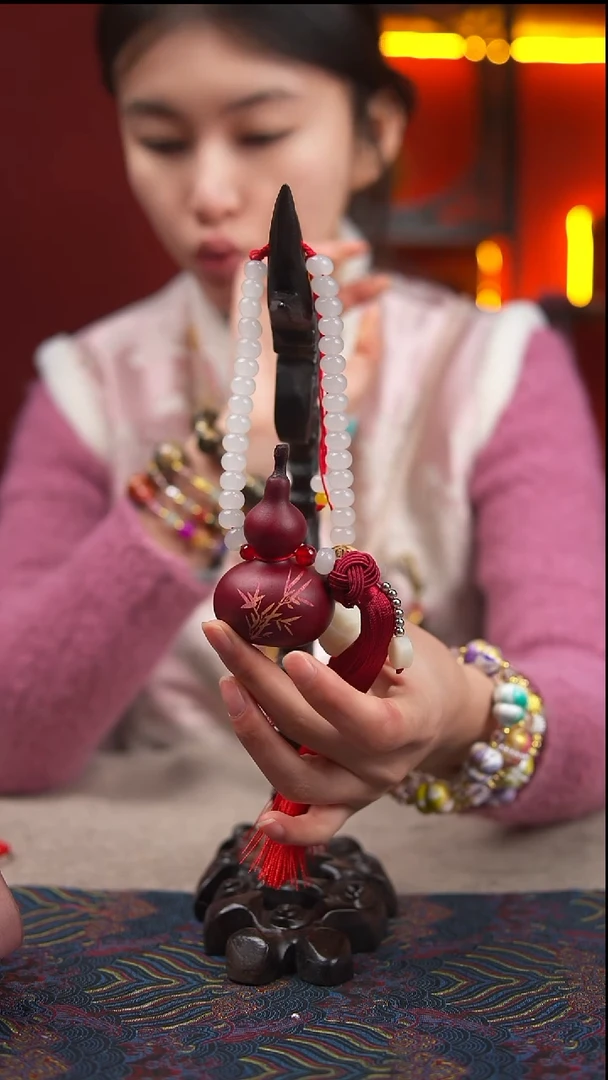 开播福利玖澄文创漆艺葫芦国风配饰葫芦系列