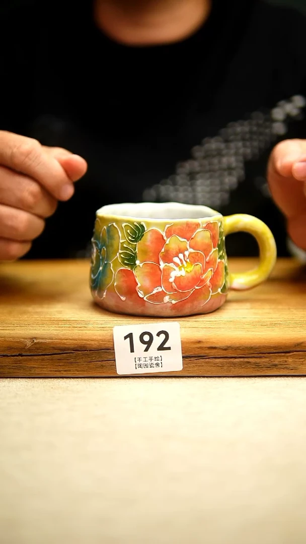 @@陶园瓷舍@@纯手工手绘@高温釉下彩