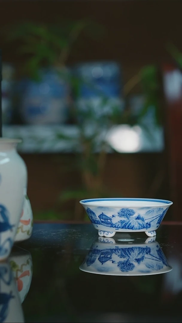 【闪购商品】手绘陶瓷内口高深