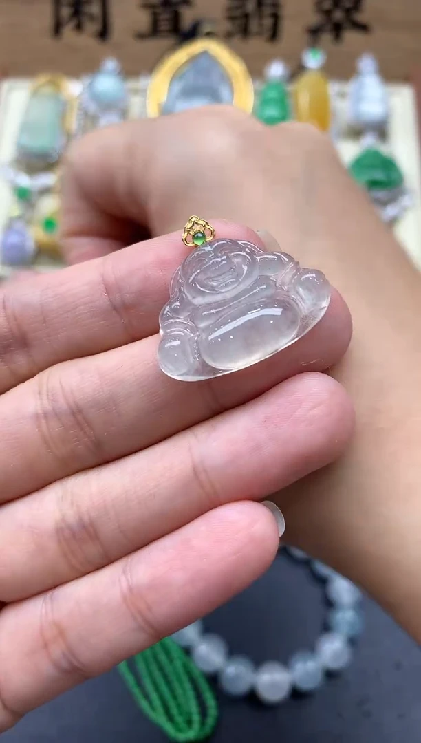 翡翠未镶嵌颈饰305国好珍宝
