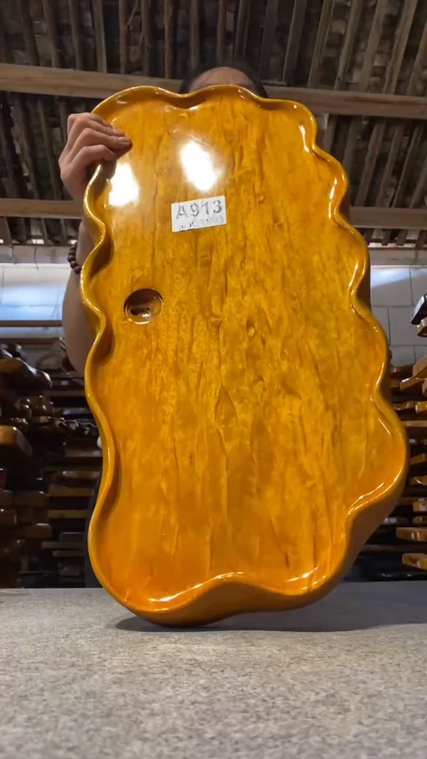 实木茶盘 一物一拍（不含配件）