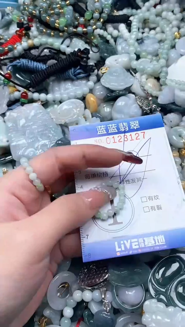 【闪购商品】翡翠颈饰未镶嵌闪购0123127多样性发其一