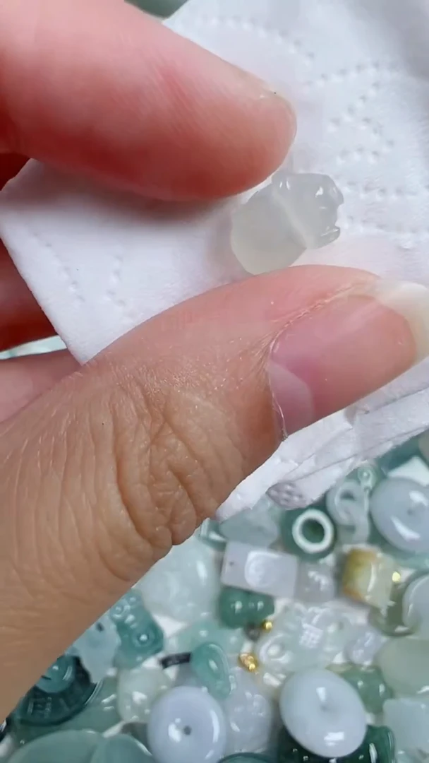 散珠翡翠185号链接，A货翡翠