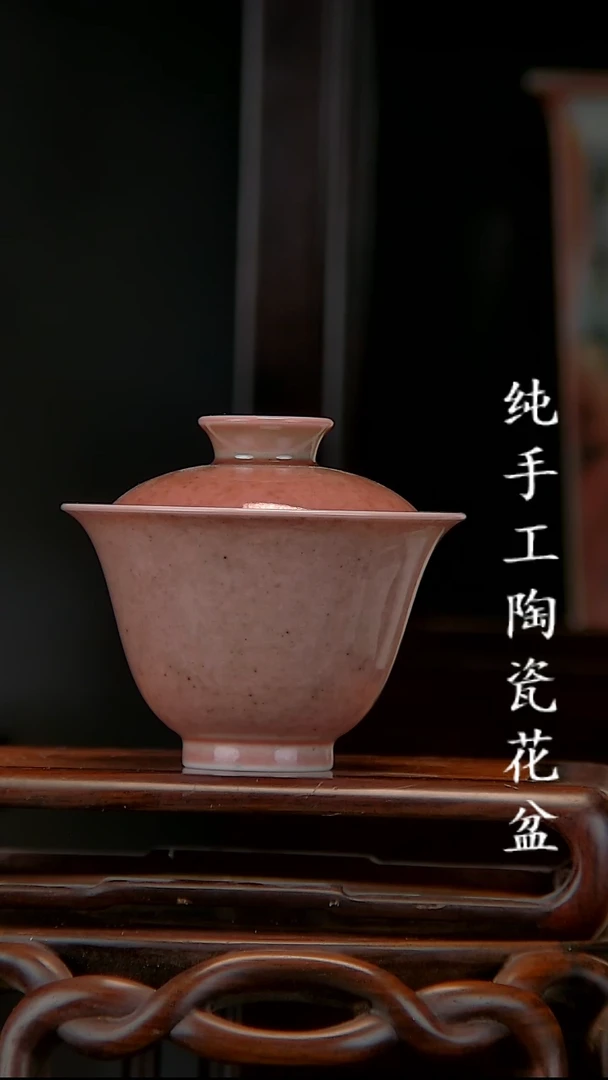 景德镇陶瓷手工花盆