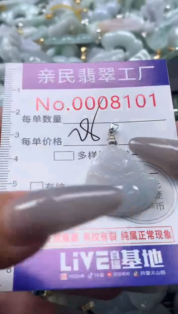 颈饰未镶嵌翡翠8101