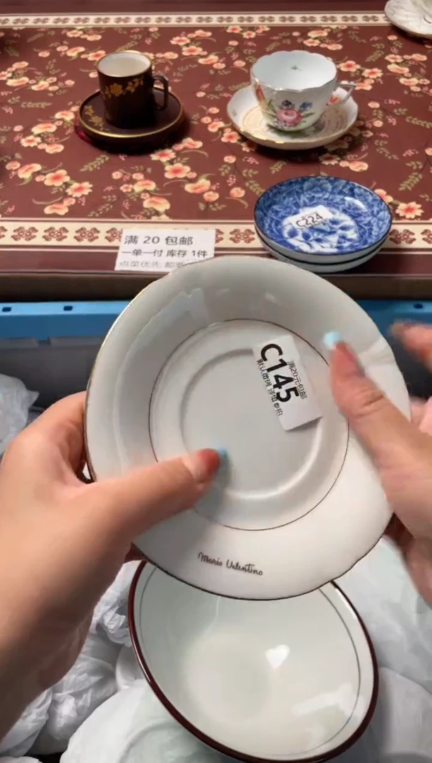 瓷片景*邪瓷器瓷器C145