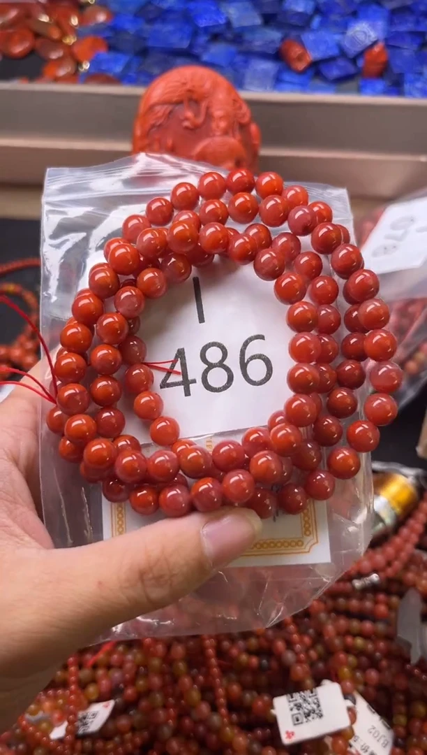 未镶嵌南红玛瑙珠宝奇石I486-7