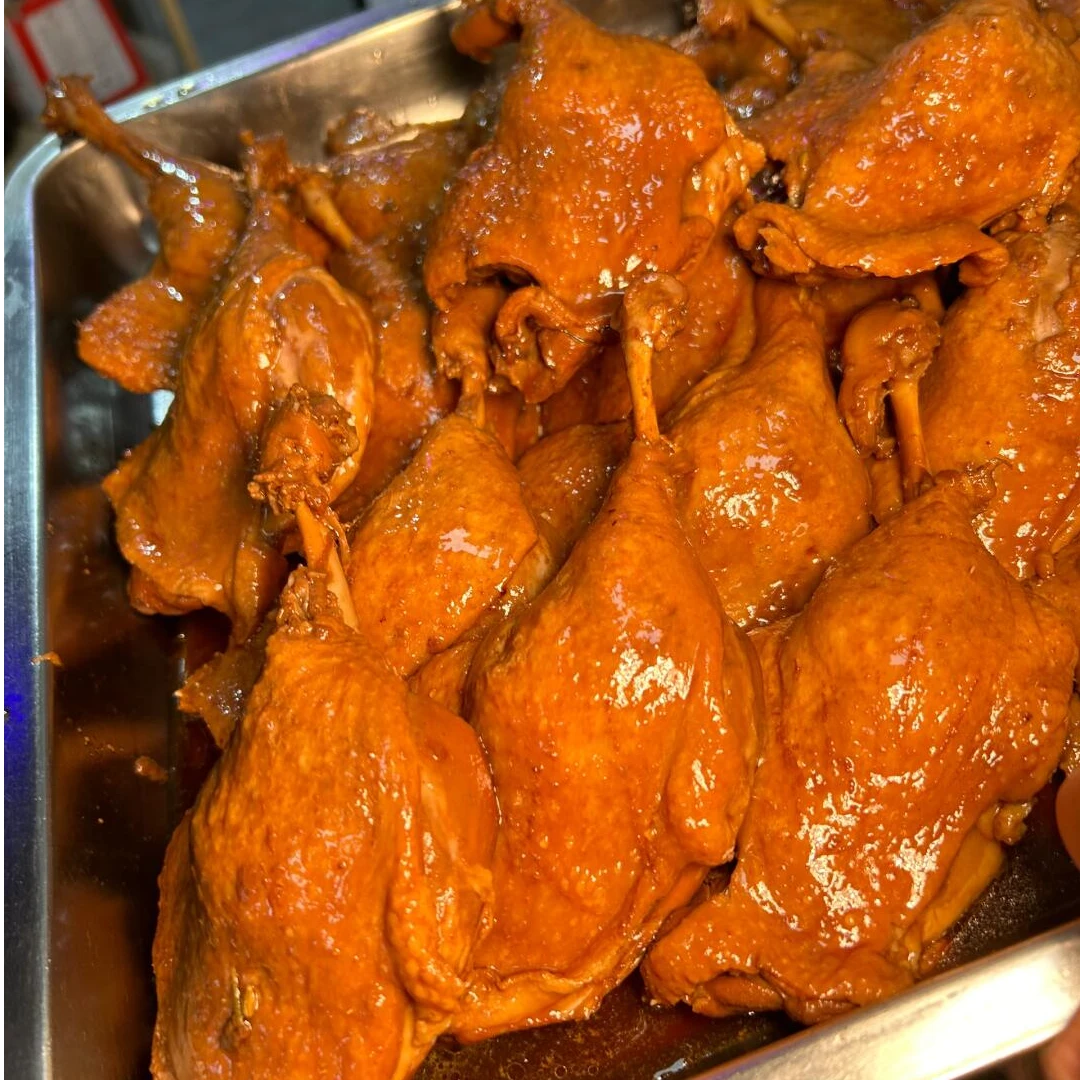 【京东】2个卤味鸭腿现做现发速冻锁现发货解冻晾干好吃