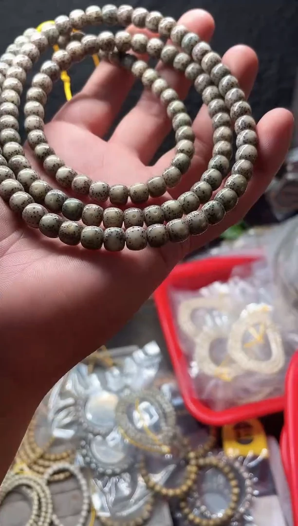 星月菩提手串海南星月菩提《Y67》8X7长串
