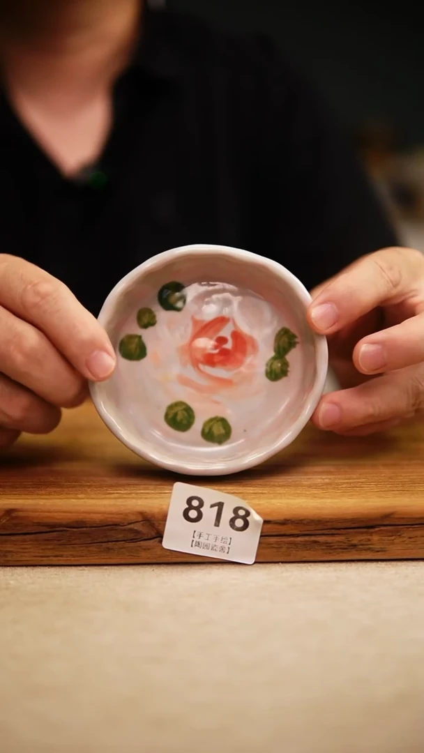 @@陶园瓷舍@@纯手工手绘@高温釉下彩