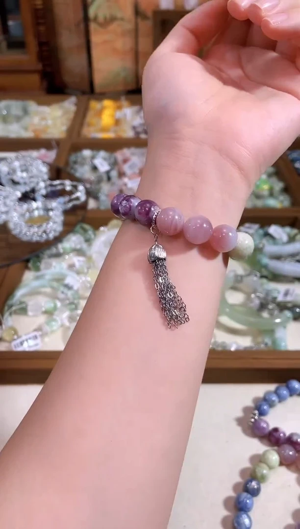 水晶手串合金SJ-1286