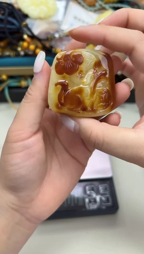 裸石蜜蜡未镶嵌天然琥珀蜜蜡