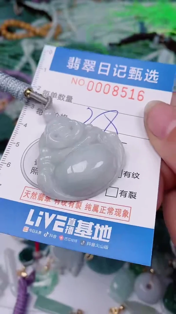 【闪购商品】翡翠颈饰未镶嵌00008516