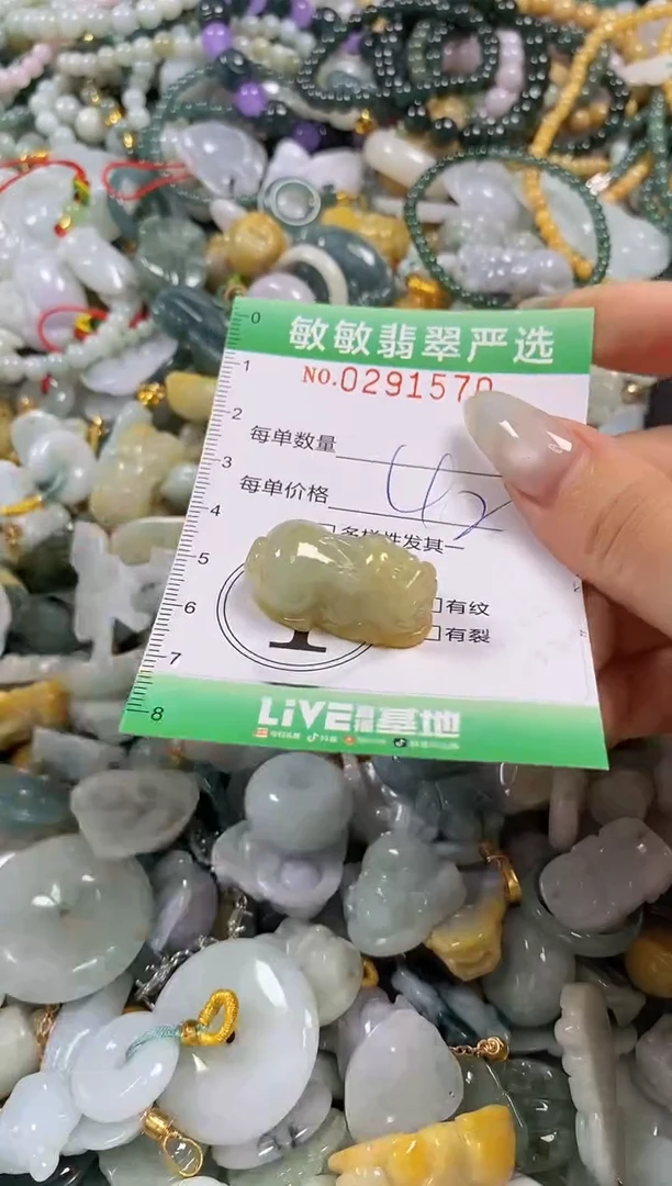 翡翠未镶嵌颈饰闪购0291570