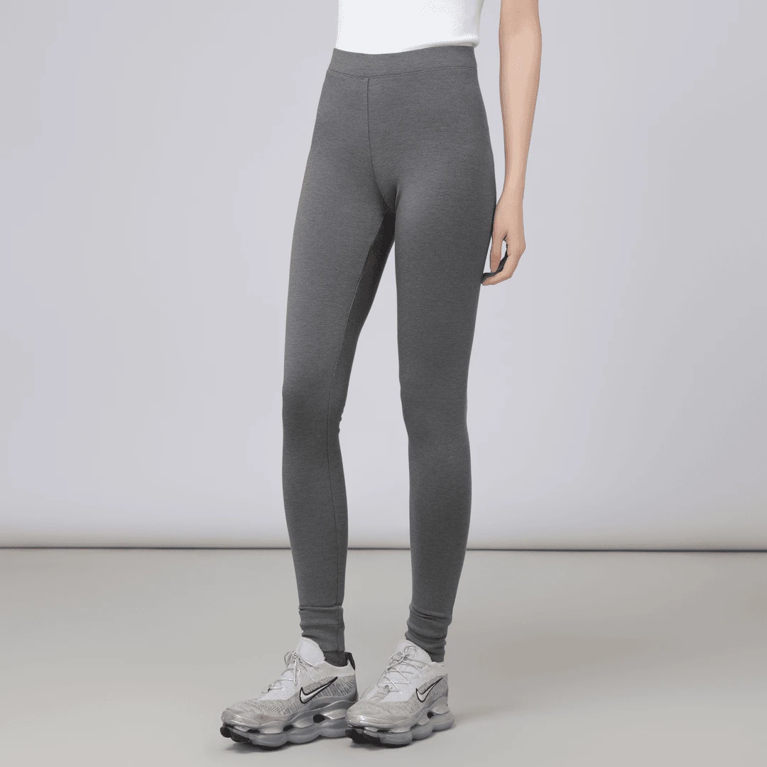 AMASS/阿玛施新款束脚裤修身气质磨毛保暖高腰打底裤女5100415