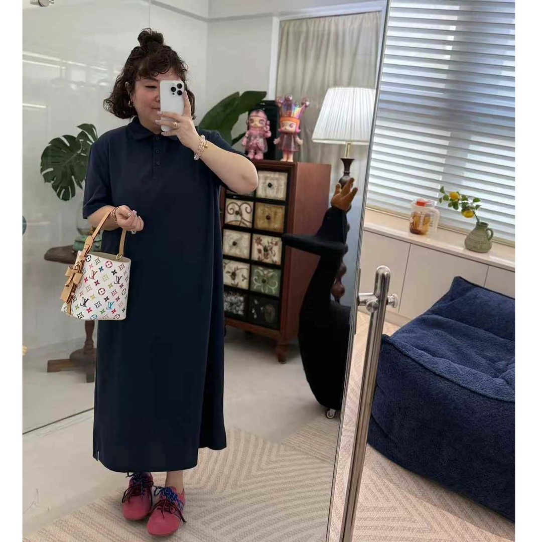 MEET  夏季定制版休闲POLO裙