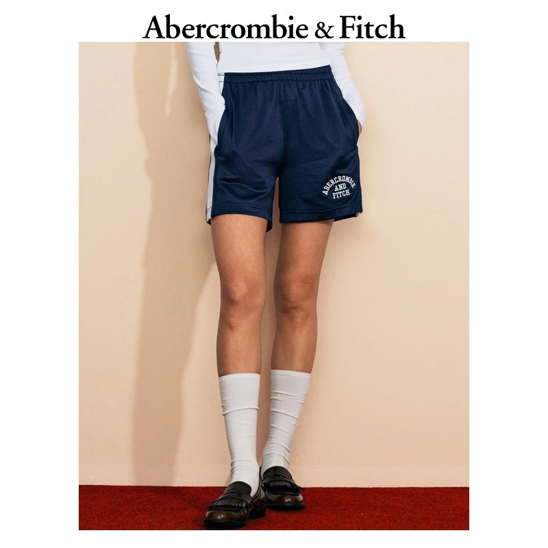 AF女装25夏季美式泽西风经典LOGO运动卫裤短裤149-5234
