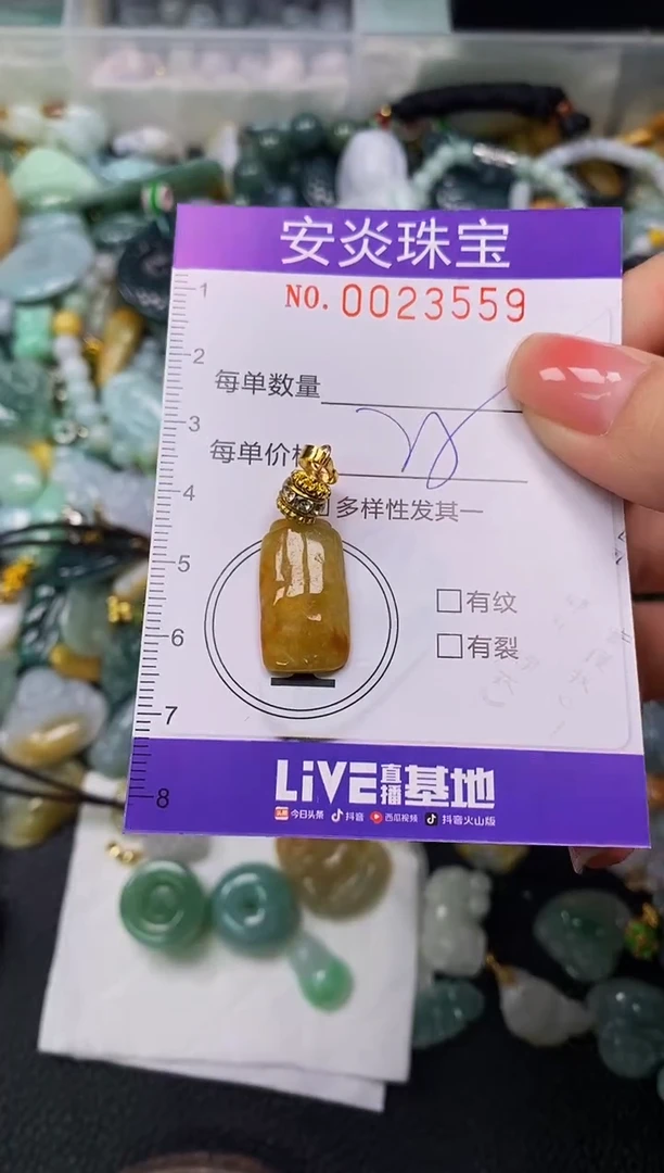 颈饰未镶嵌翡翠闪购0023559