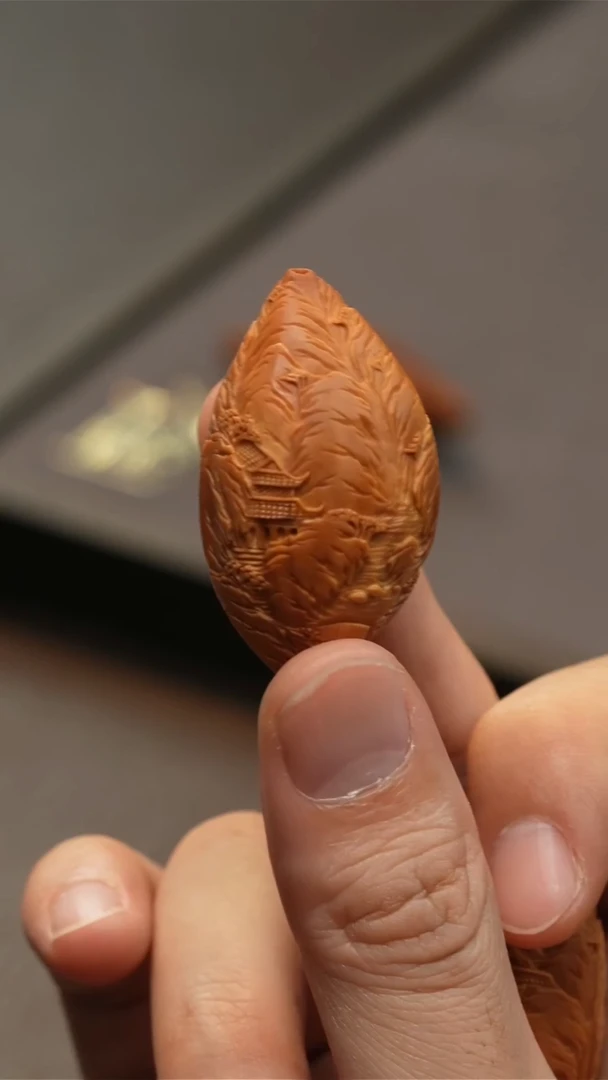 橄榄核吊坠风景单子