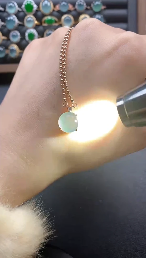 银S925镶嵌戒指翡翠51151