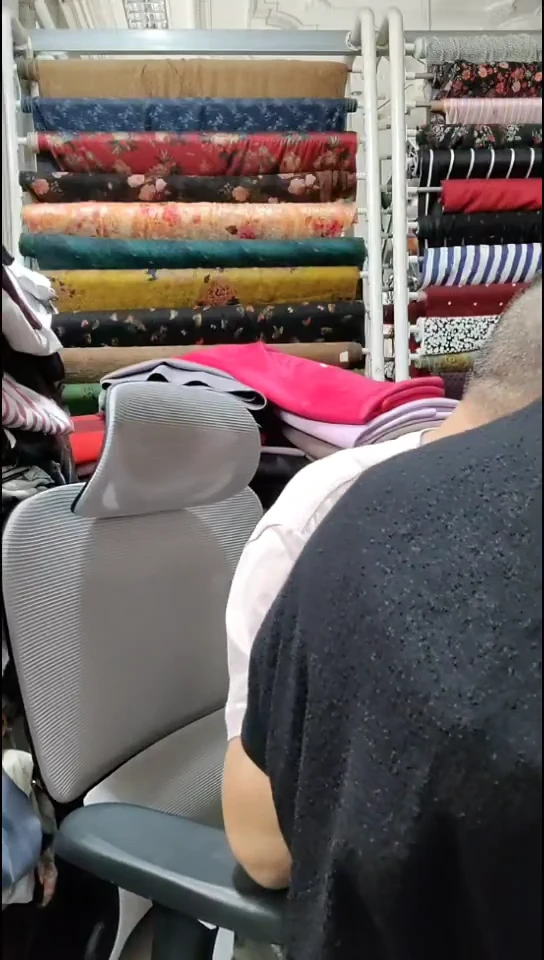 黑色纯色针织布料