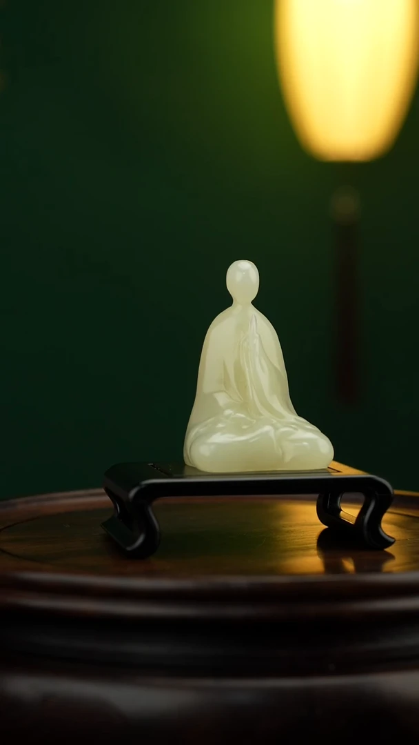 玉【无相佛】天然玉石摆件