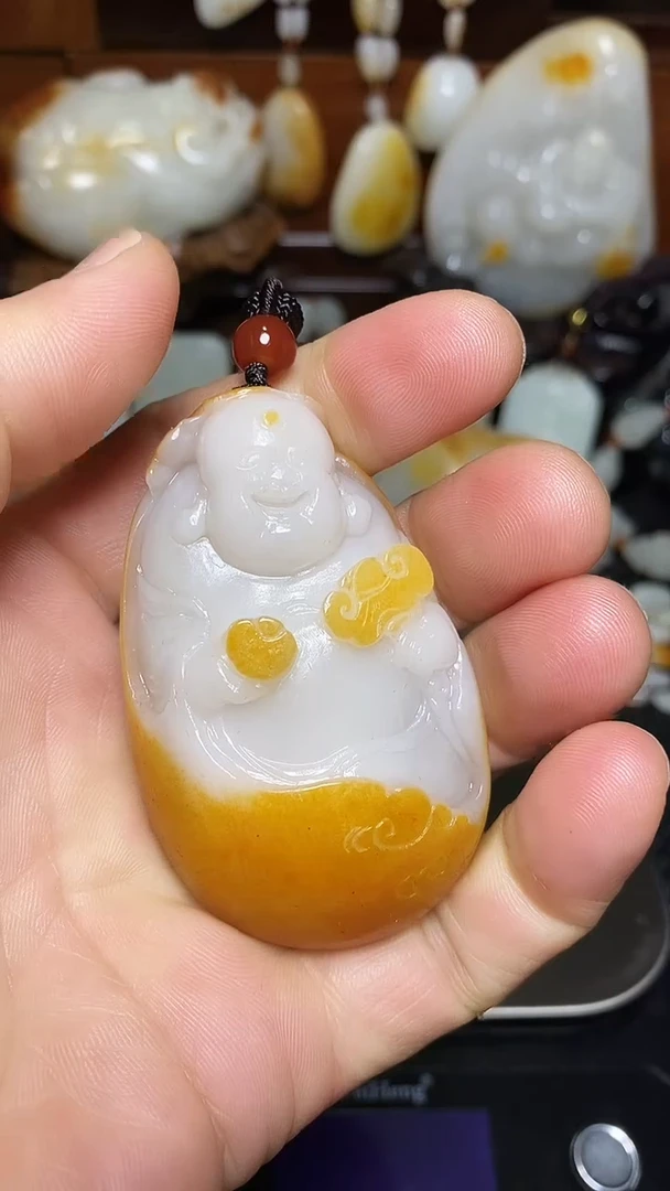 未镶嵌和田玉挂件康1