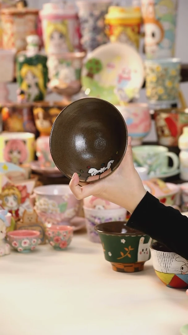 其他景德镇釉下彩手绘设计师款陶瓷