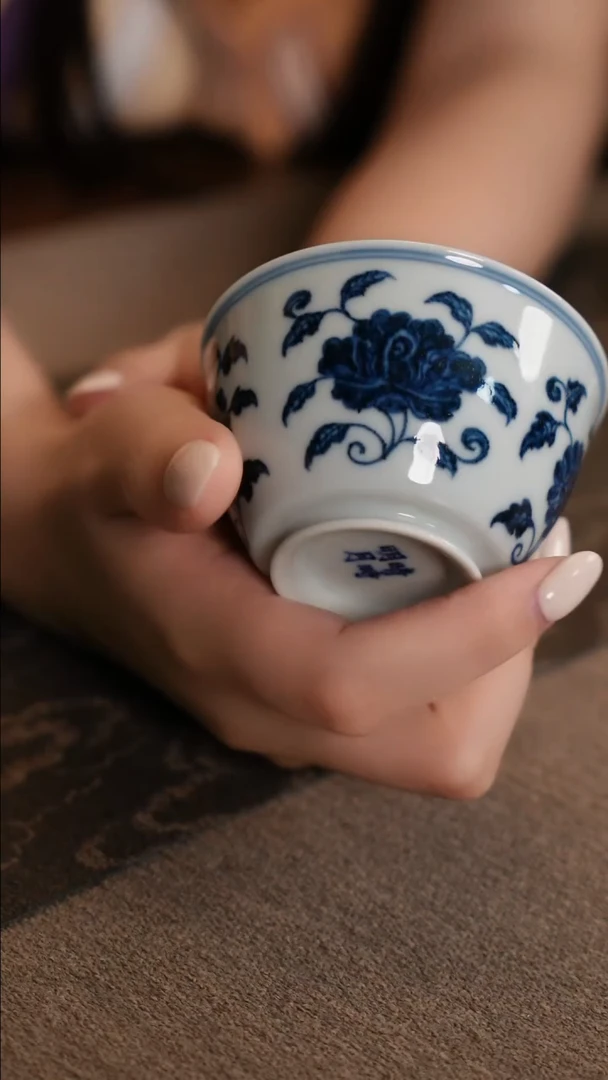 【青遇之境】折枝花杯