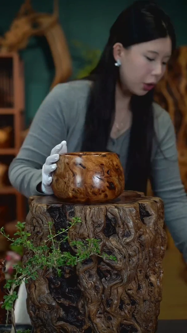 枣木萌****?雷击枣木聚宝盆