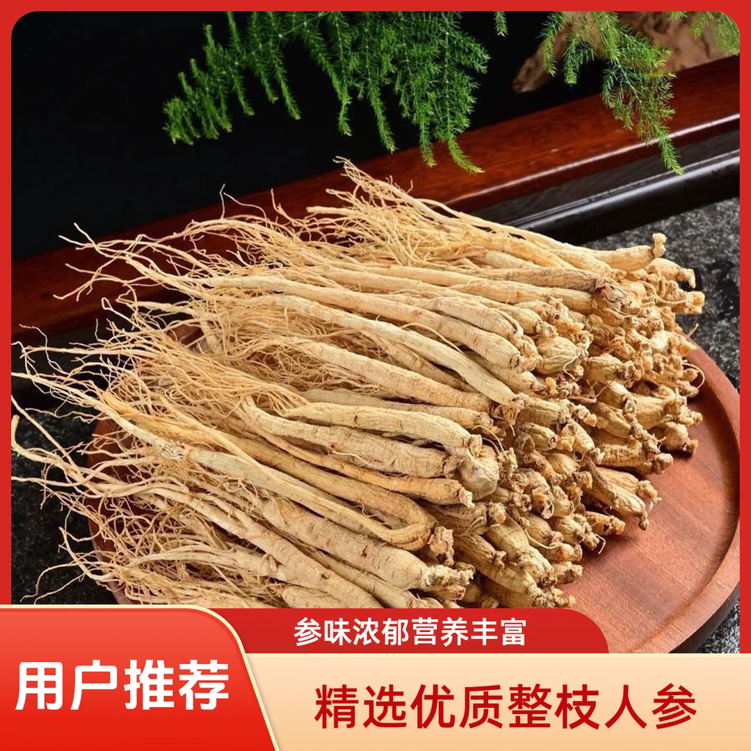 【人参】精选优品人参条参味浓郁袋装泡酒泡茶煲汤送鹿茸